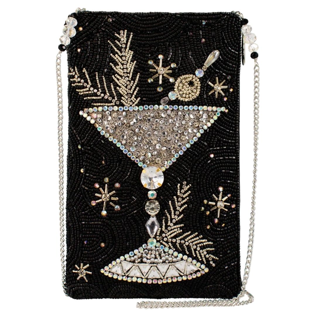 Mary Frances Holidaze Cocktail Crossbody Phone Bag Mary Frances Holiday Cocktail Evening Bag