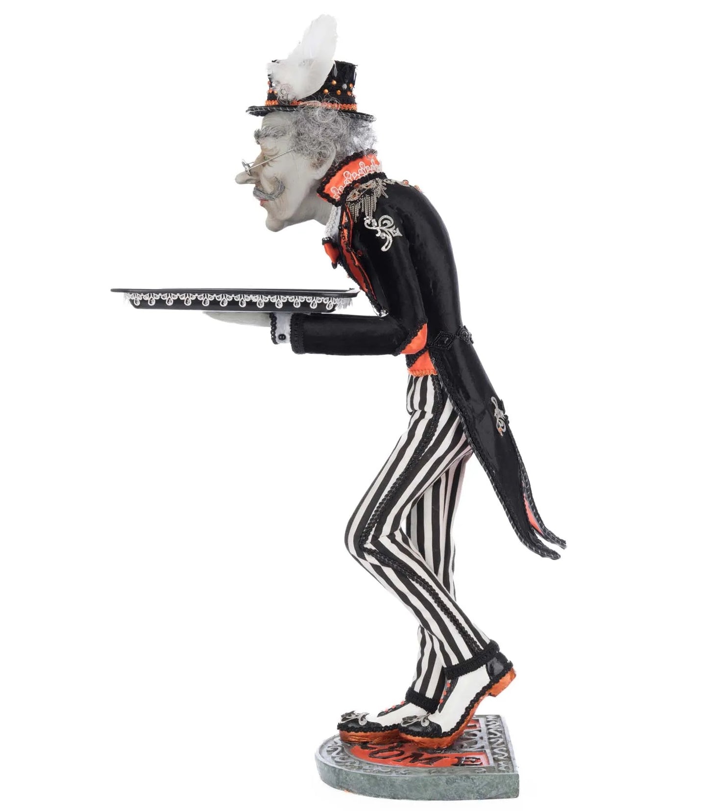 Katherine's Collection Bartholomew the Butler Server Katherine's Collection Halloween Butler Server