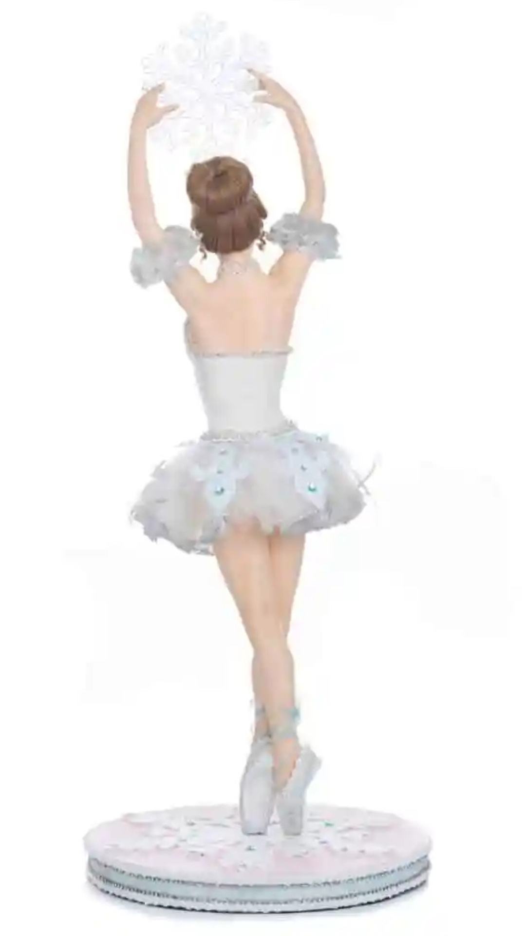 Katherine's Collection Frost and Tenderness Ballerina Figure Christmas Ballerina Decor
