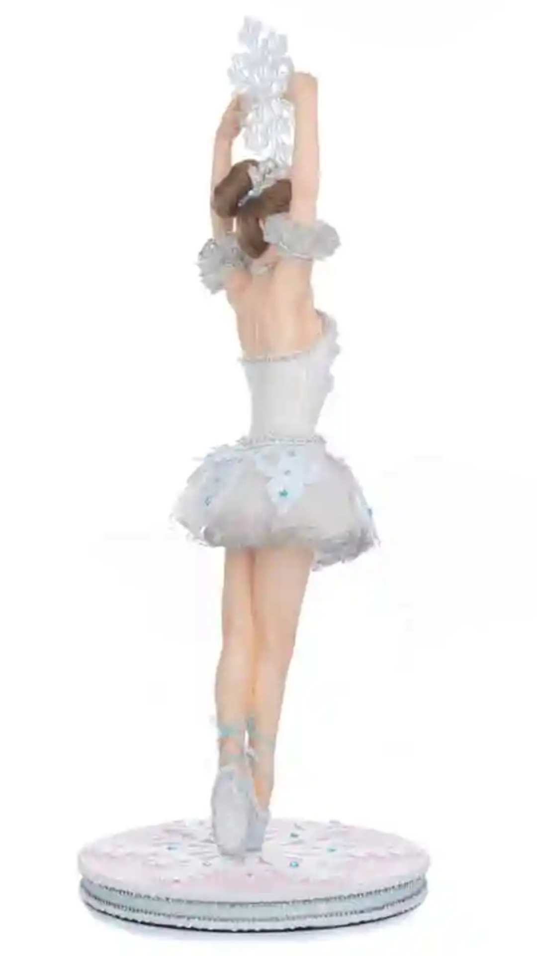 Katherine's Collection Frost and Tenderness Ballerina Figure Christmas Ballerina Decor