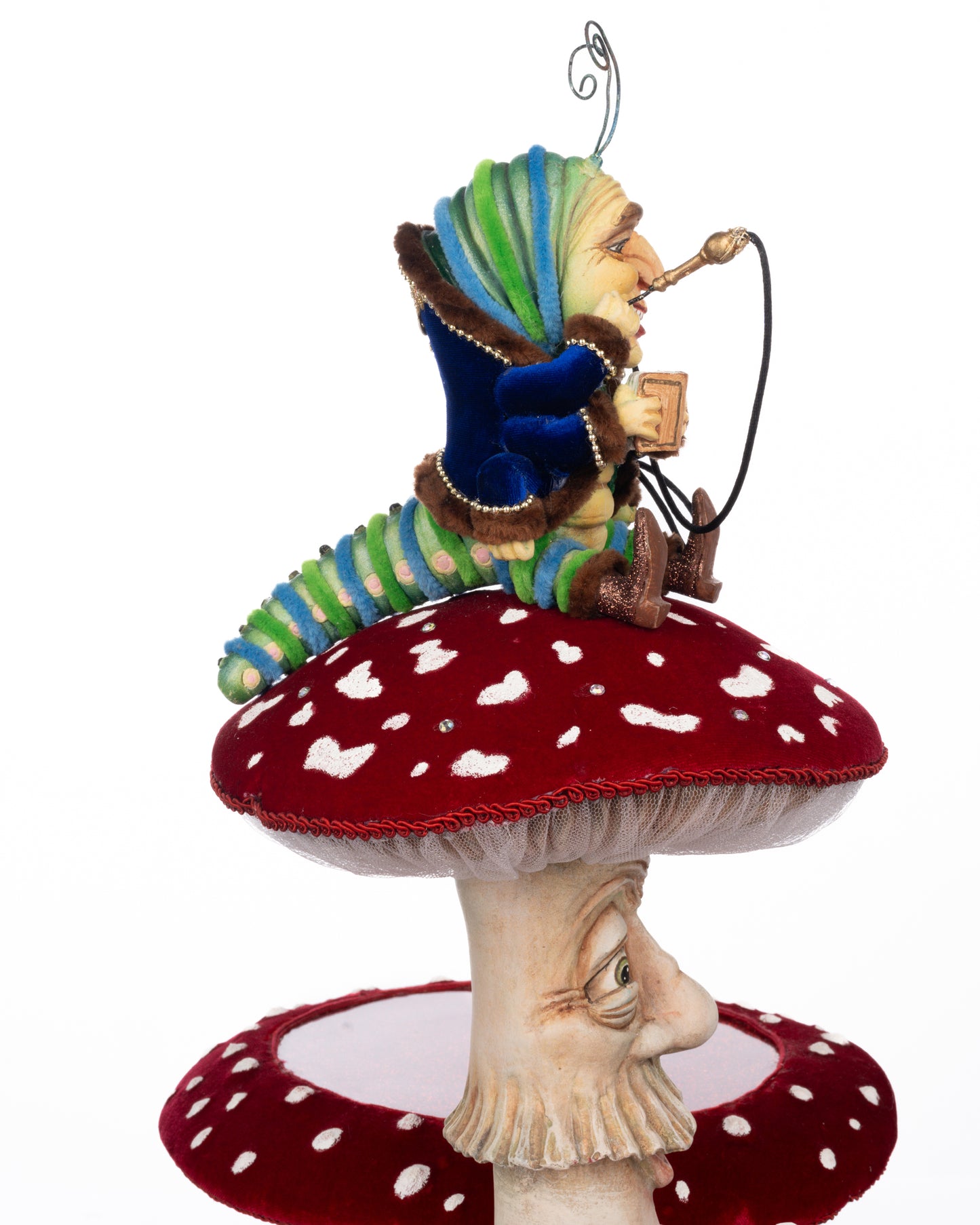Katherine's Collection Caterpillar and Mushroom Serving Piece Katherine's Collection Hearts and Wonderland