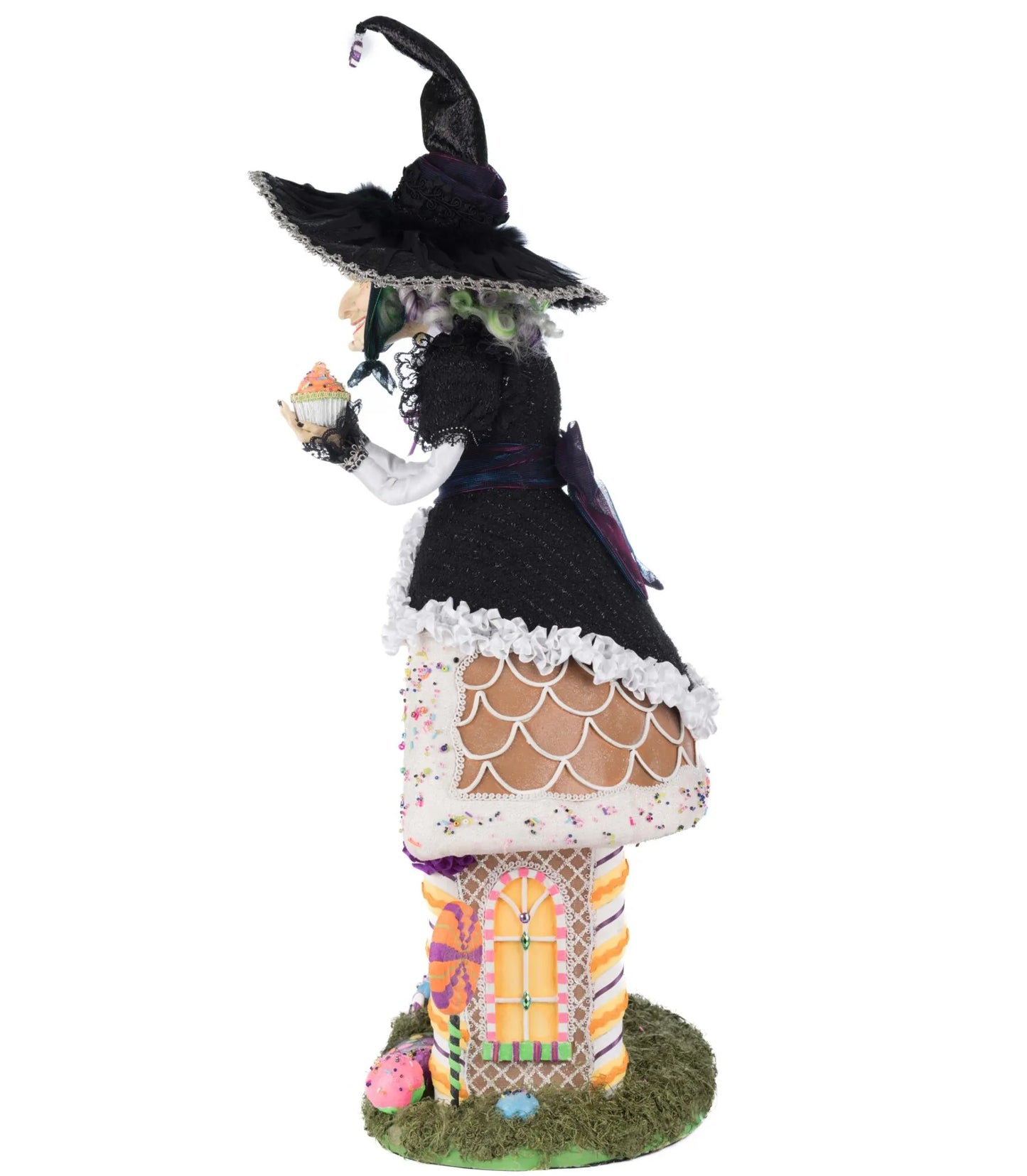 Katherine's Collection Ginger House Witch Katherine's Collection Halloween Witch Decoration