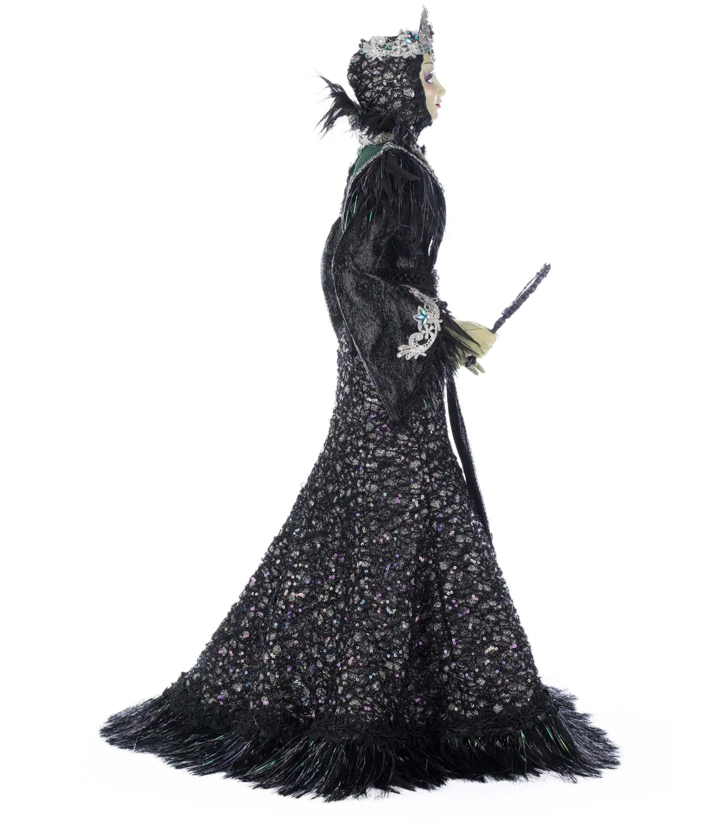 Katherine's Collection Wicked Queen Drusilla Doll Katherine's Collection Halloween Doll Decoration