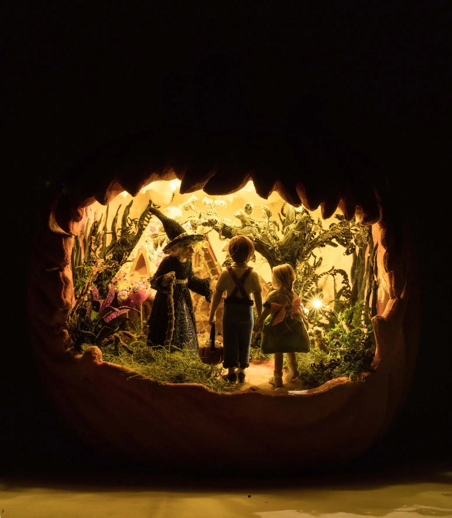Katherine's Collection A Grimm Halloween Hansel and Gretel Pumpkin Scene Katherine's Collection Halloween Hansel and Gretel Story