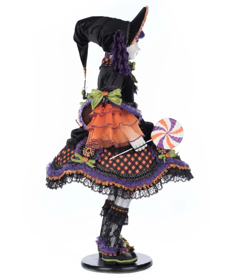 Katherine's Collection Poppy Broomson Doll Katherine's Collection Halloween Doll Decoration