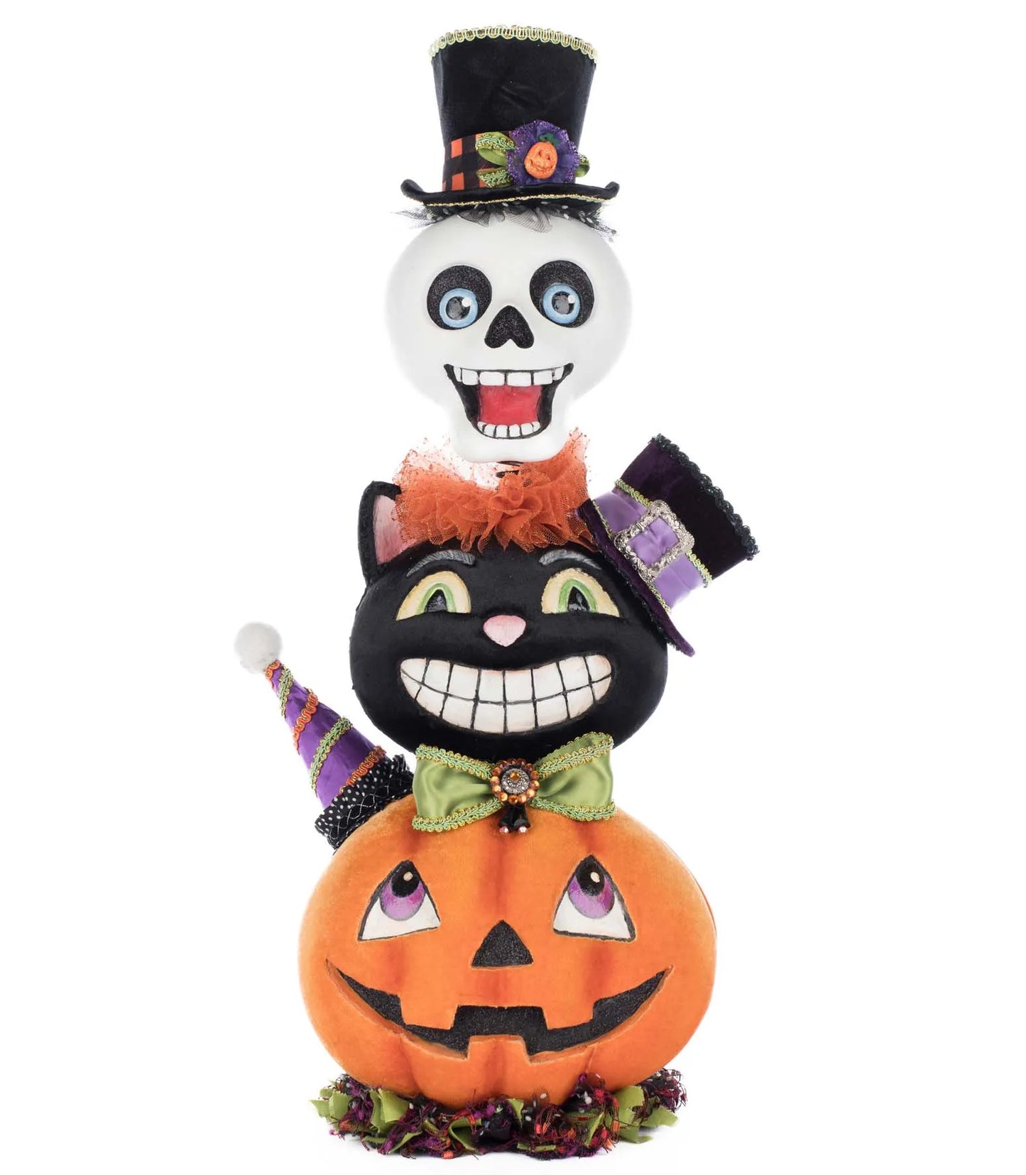 Katherine's Collection Ghoulish Gatherings Ghoul Stack Katherine's Collection Halloween Decoration