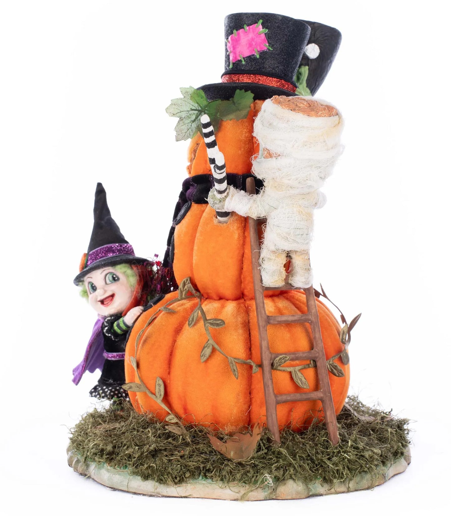 Katherine's Collection Ghouls Building Pumpkin Man Katherine's Collection Halloween Decoration