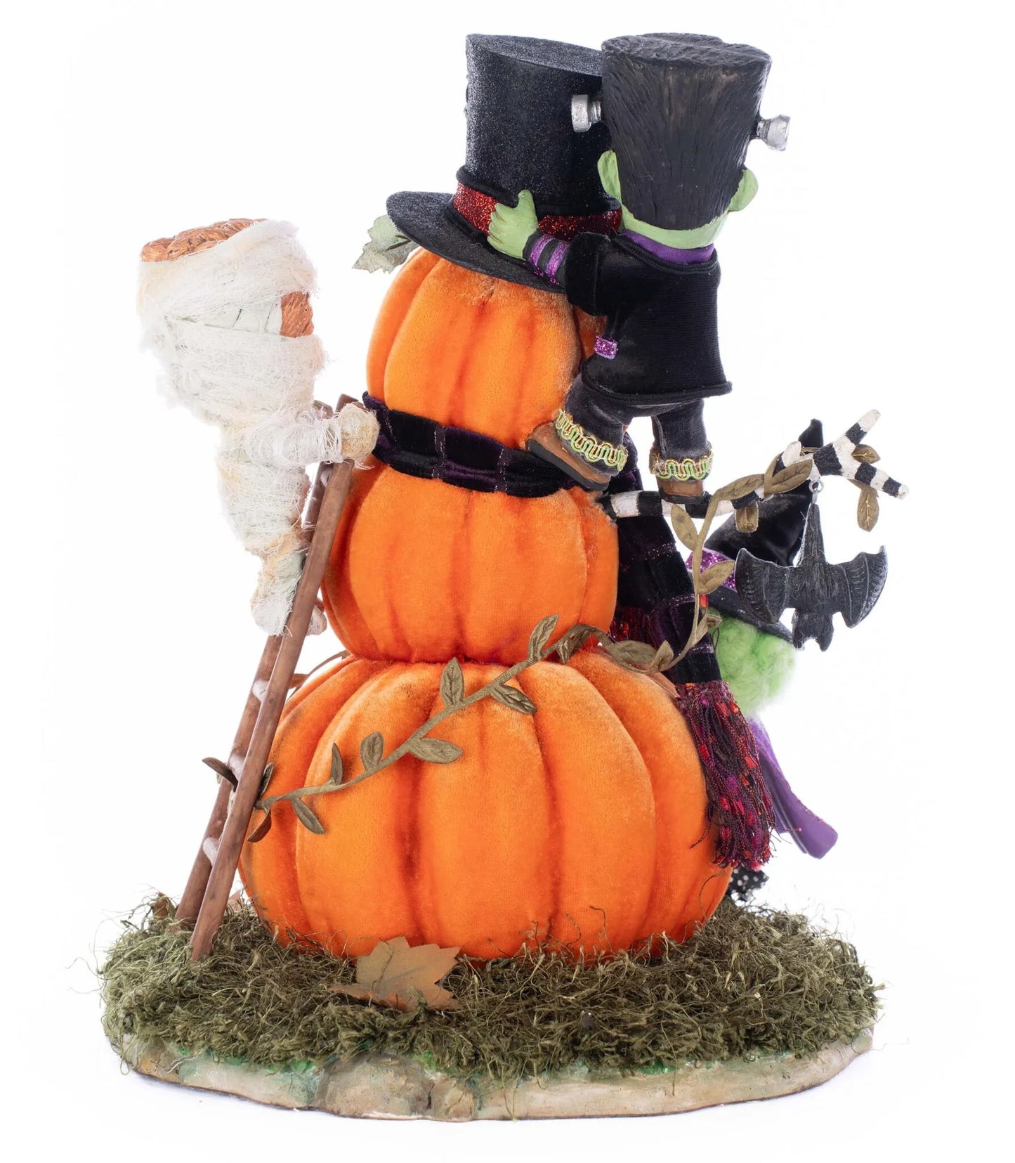 Katherine's Collection Ghouls Building Pumpkin Man Katherine's Collection Halloween Decoration