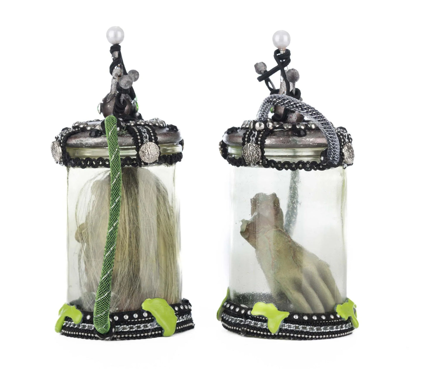 Katherine's Collection Chaotic Specimen Jars Set of 2 Katherine's Collection Halloween Decorations (Copy)