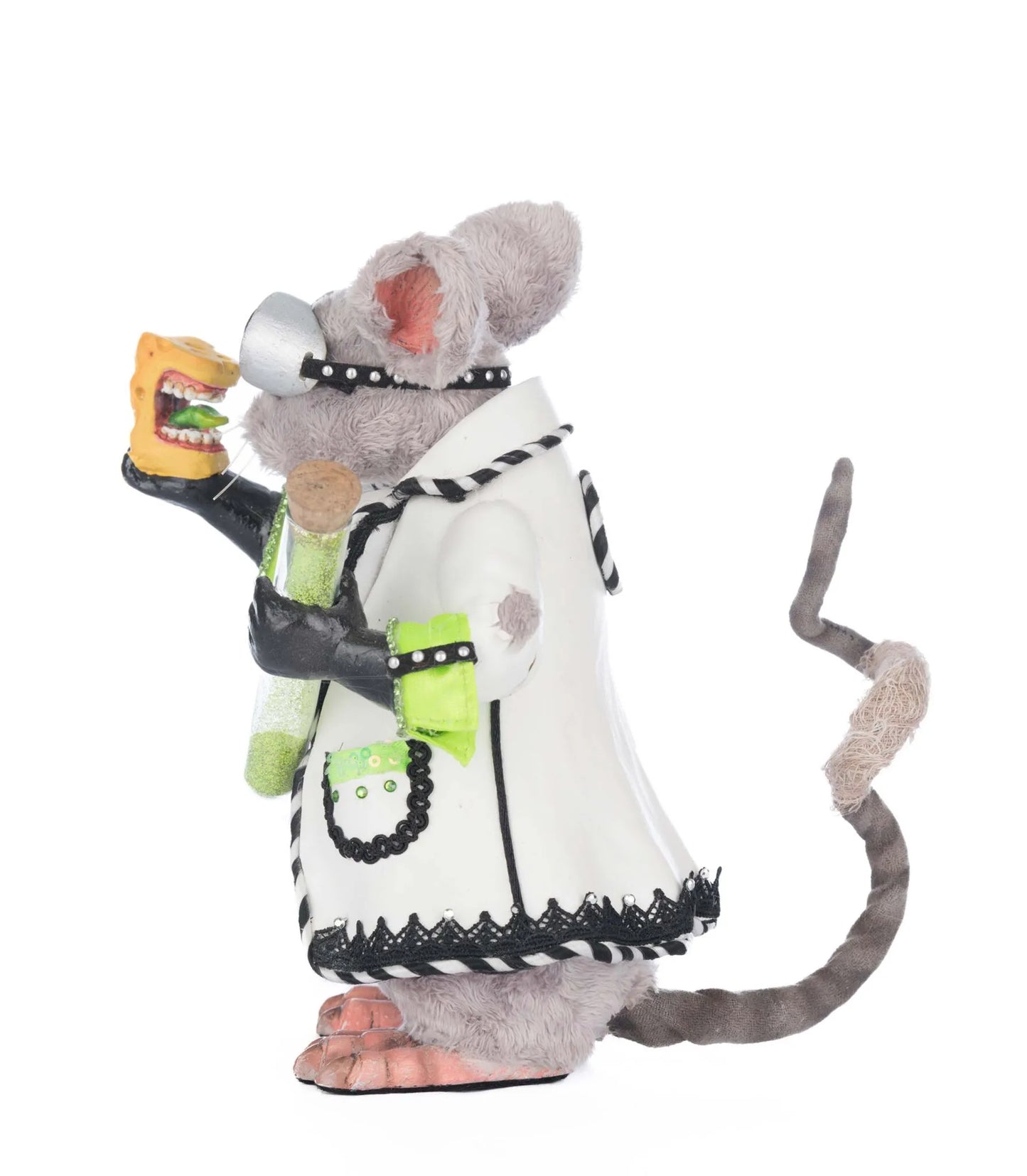 Katherine's Collection Einstein The Lab Rat Tabletop Katherine's Collection Halloween Rat Decoration