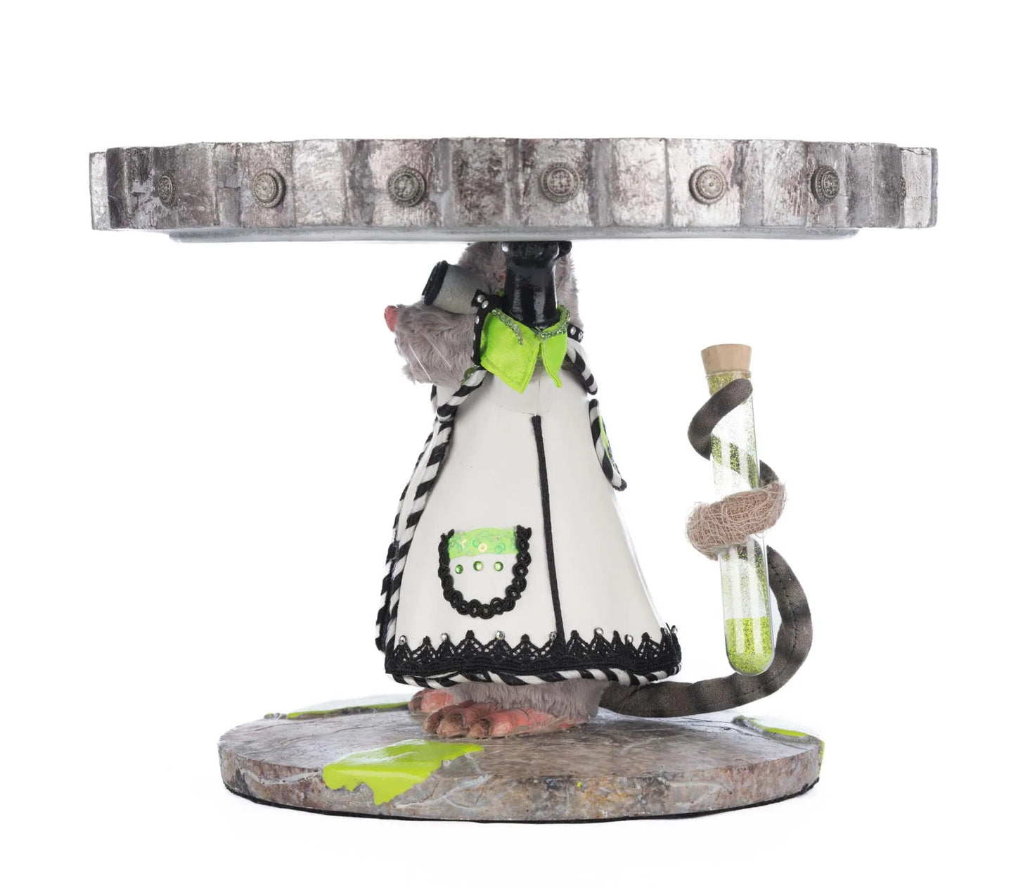 Katherine's Collection Chaotic Lab Rat Cake Stand Katherine's Collection Halloween Cake Stand