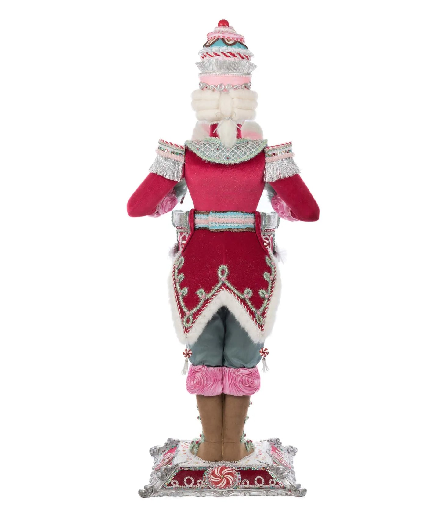 Katherine's Collection Christmas Commander Cupcake Nutcracker Server Katherine's Collection Sweet Delights Nutcracker Server