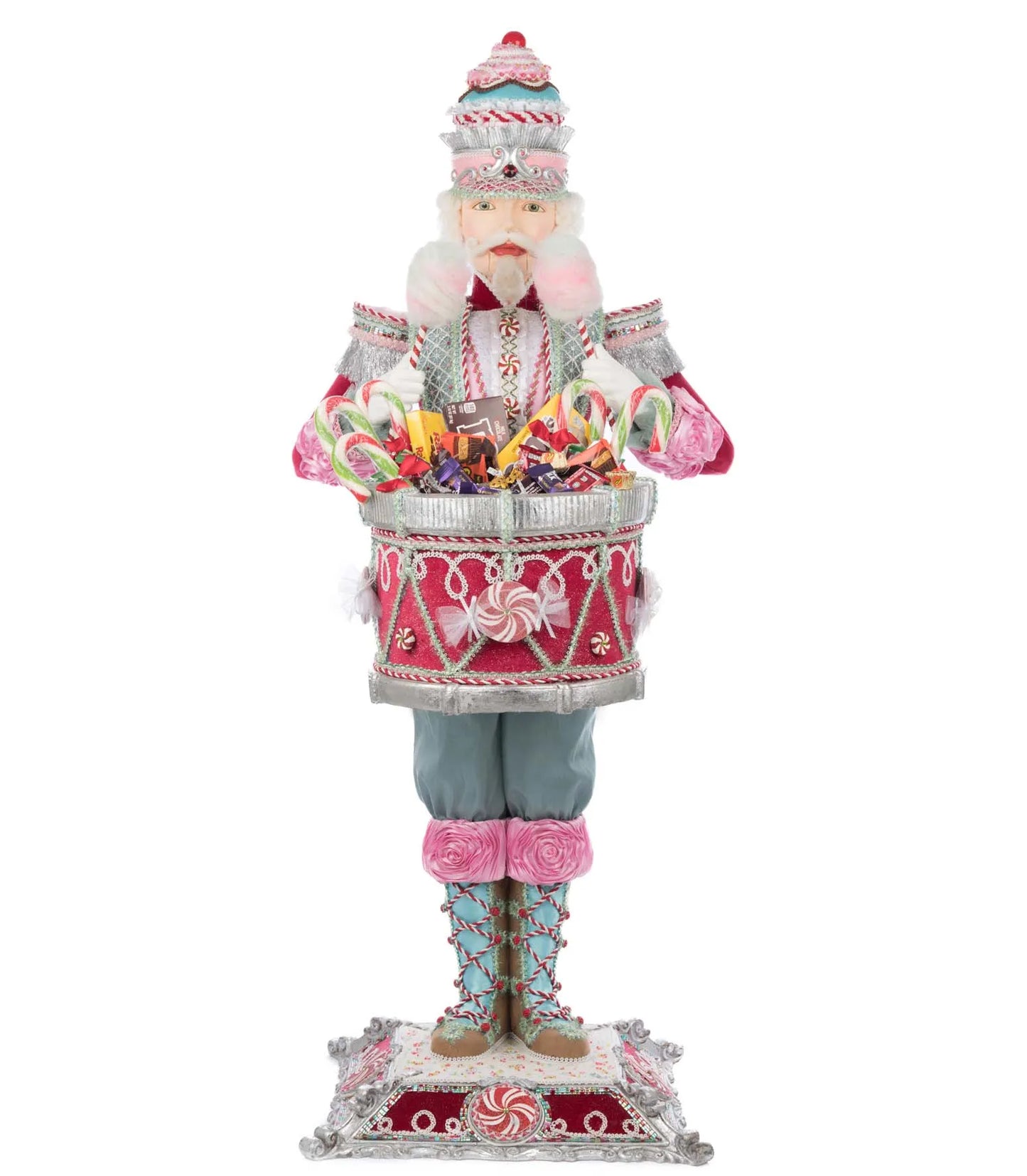 Katherine's Collection Christmas Commander Cupcake Nutcracker Server Katherine's Collection Sweet Delights Nutcracker Server