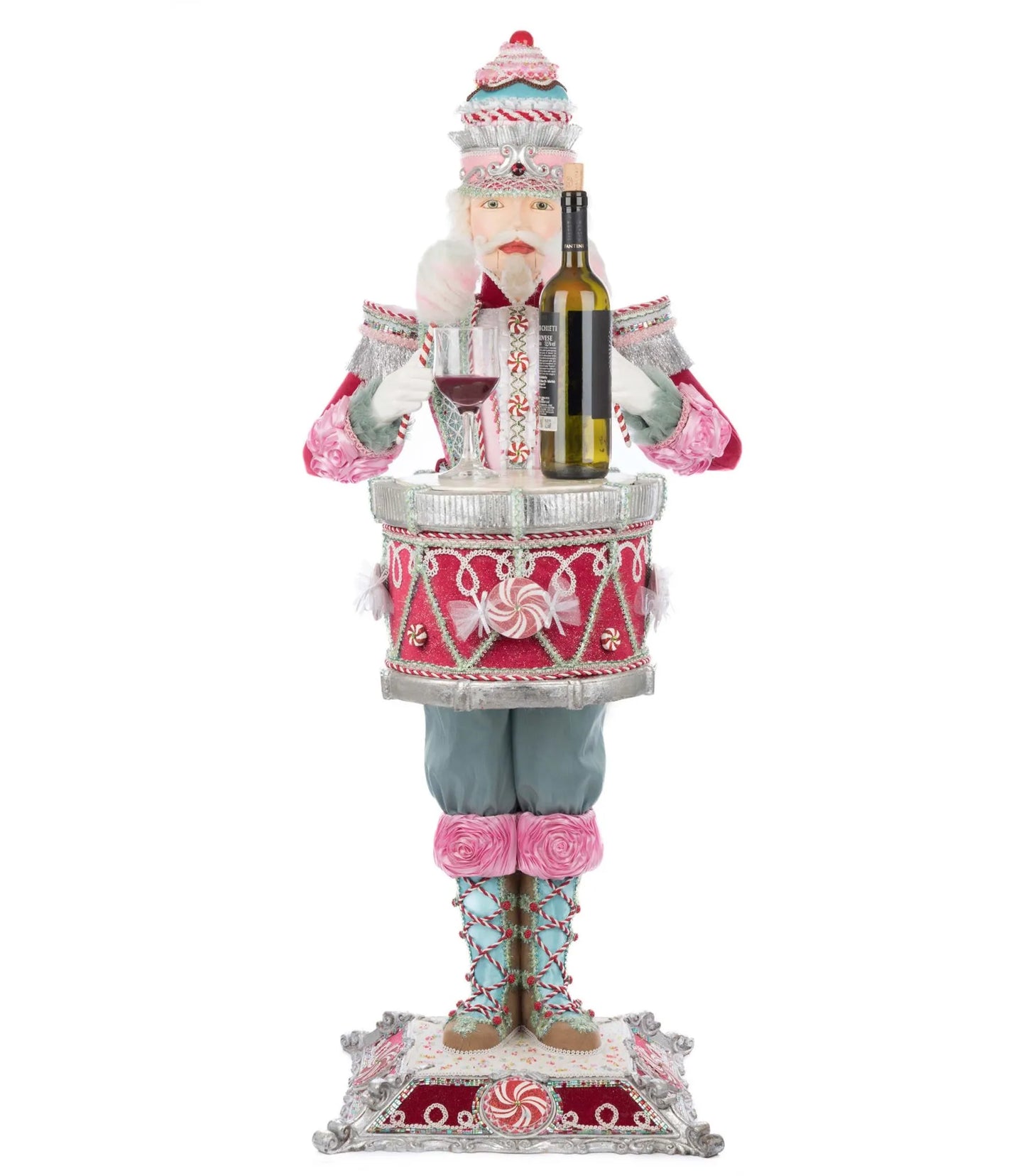 Katherine's Collection Christmas Commander Cupcake Nutcracker Server Katherine's Collection Sweet Delights Nutcracker Server