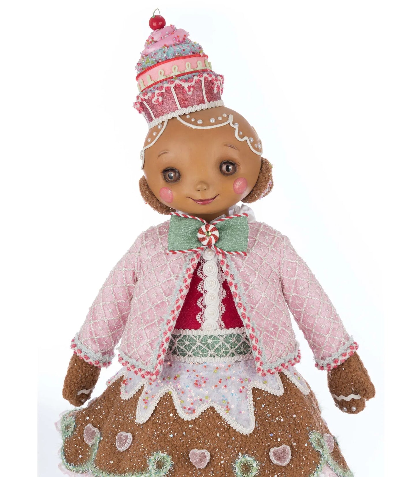 Katherine's Collection Christmas Gingy Snap Doll Katherine's Collection Gingerbread Girl Doll