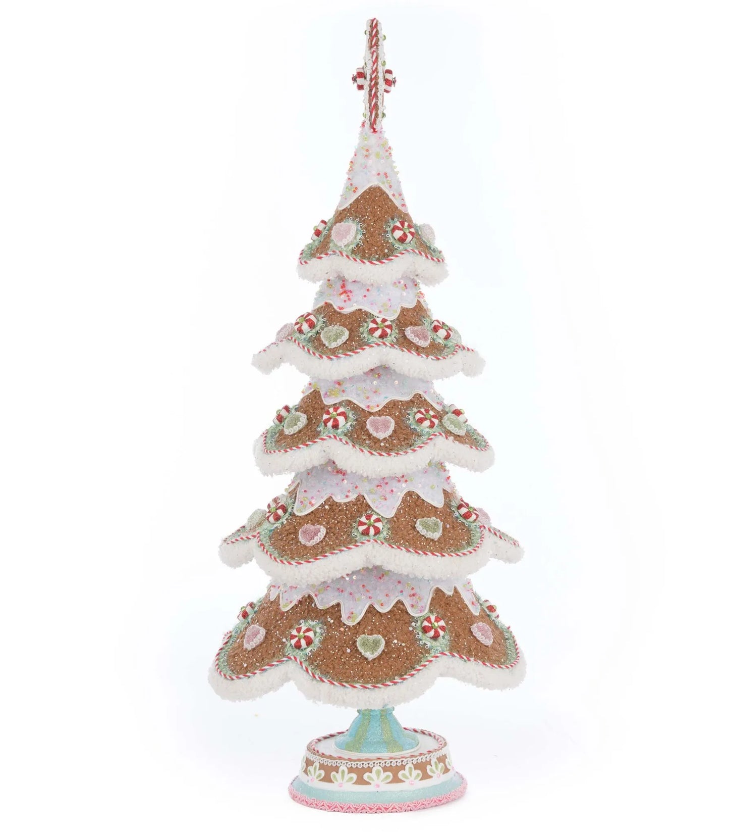 Katherine's Collection Christmas Sweet Delights Tabletop Tree Katherine's Collection Gingerbread Tree
