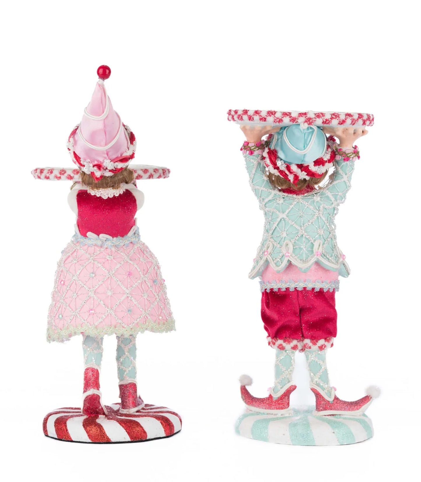 Katherine's Collection Christmas Gumdrop and Cookie Servers Katherine's Collection Christmas Sweet Delights Servers