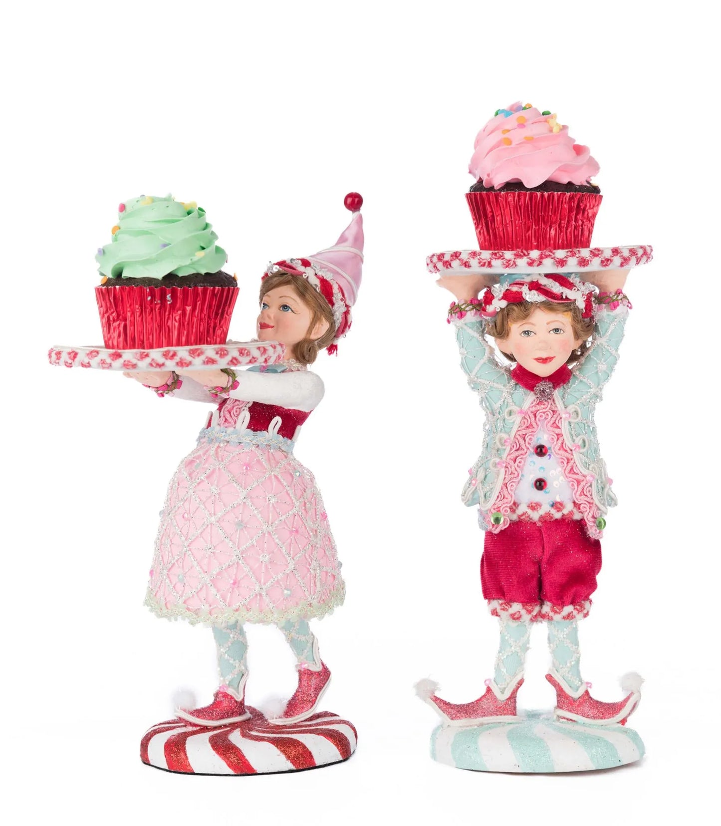 Katherine's Collection Christmas Gumdrop and Cookie Servers Katherine's Collection Christmas Sweet Delights Servers