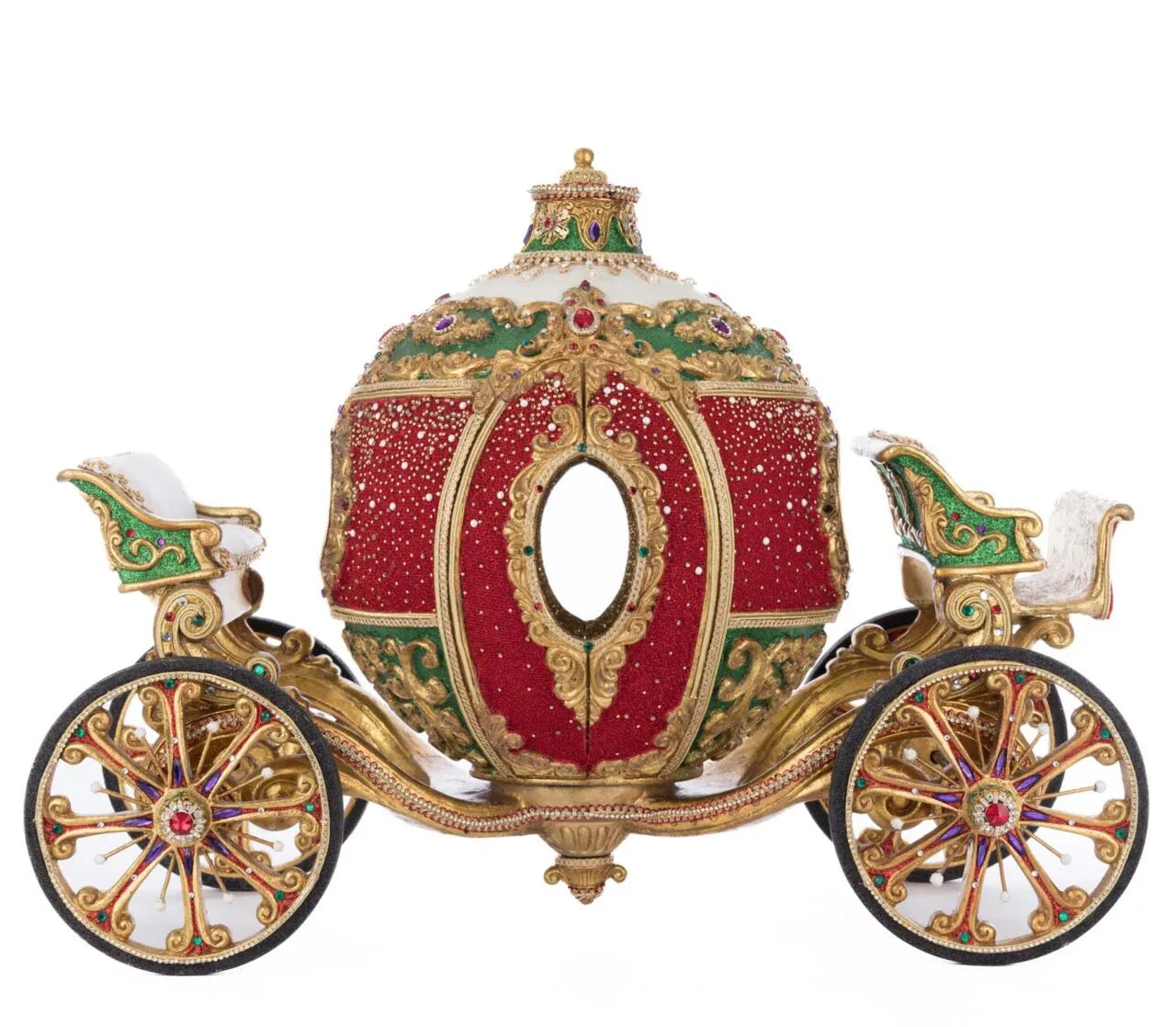 Katherine's Collection Christmas Ball Ornament Carriage Katherine's Collection Royal Christmas Ball Carriage