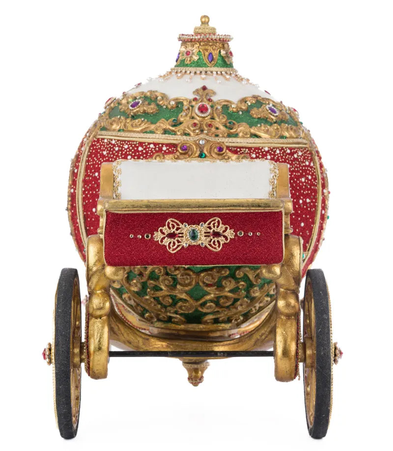 Katherine's Collection Christmas Ball Ornament Carriage Katherine's Collection Royal Christmas Ball Carriage