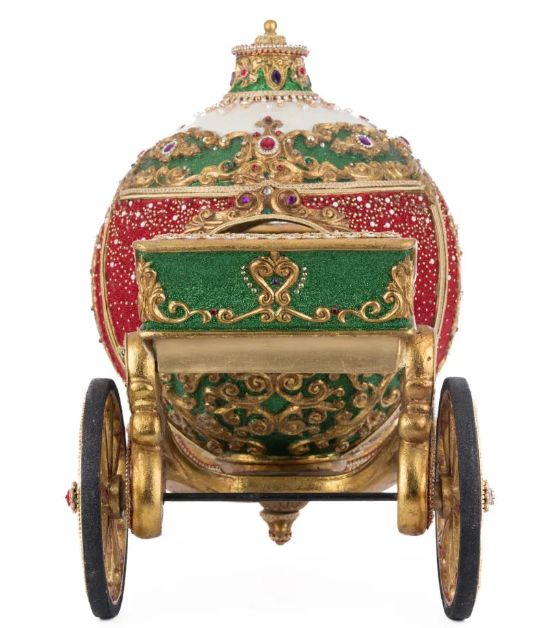 Katherine's Collection Christmas Ball Ornament Carriage Katherine's Collection Royal Christmas Ball Carriage