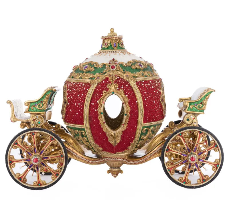 Katherine's Collection Christmas Ball Ornament Carriage Katherine's Collection Royal Christmas Ball Carriage