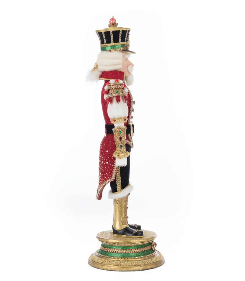 Katherine's Collection Royal Christmas Ball Commandant Pierson Pecan Nutcracker Katherine's Collection Nutcracker