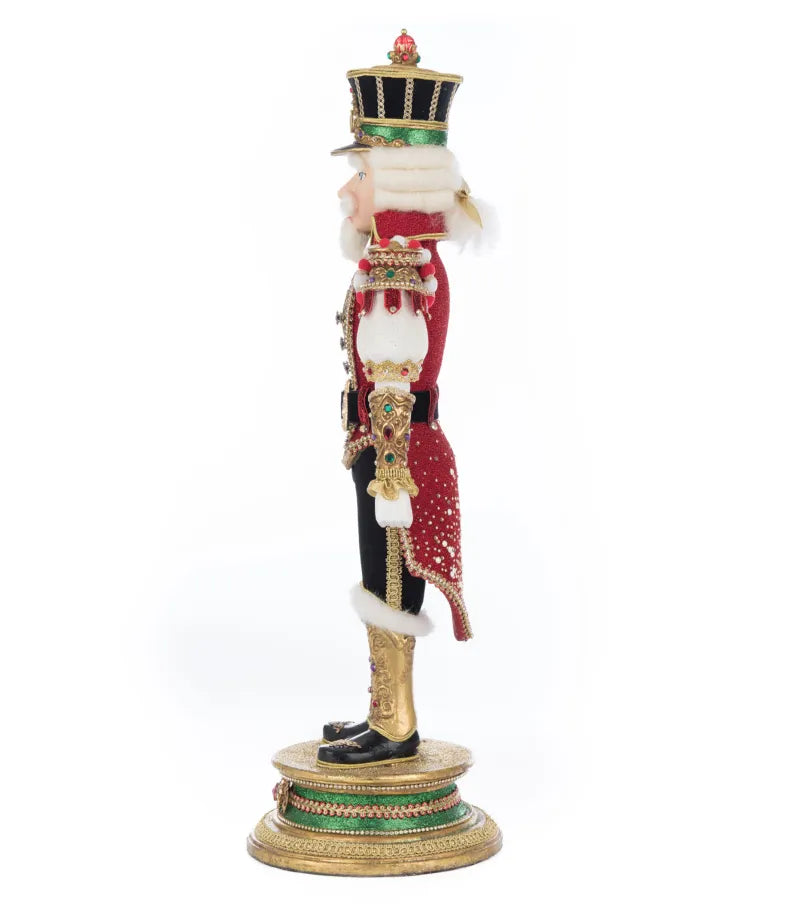 Katherine's Collection Royal Christmas Ball Commandant Pierson Pecan Nutcracker Katherine's Collection Nutcracker