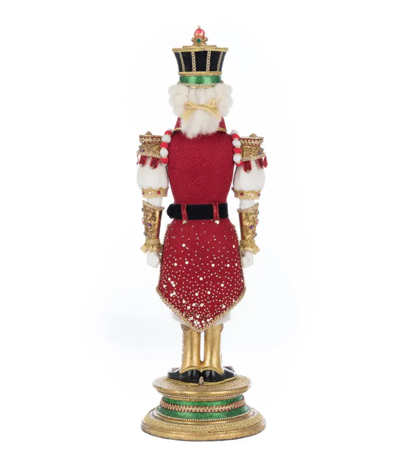 Katherine's Collection Royal Christmas Ball Commandant Pierson Pecan Nutcracker Katherine's Collection Nutcracker