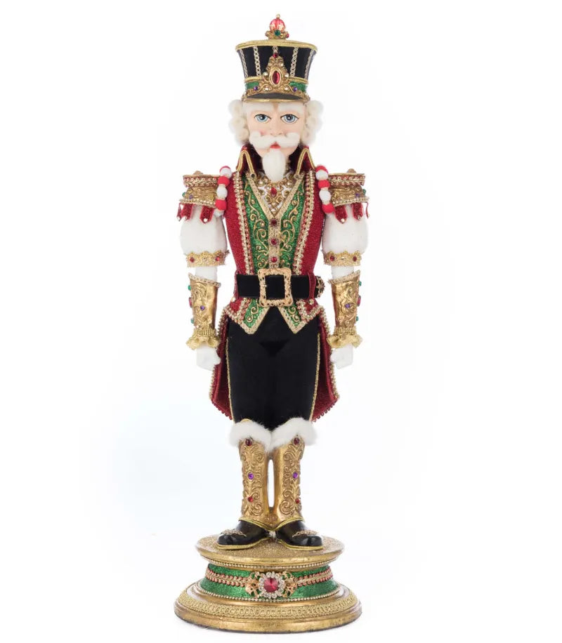 Katherine's Collection Royal Christmas Ball Commandant Pierson Pecan Nutcracker Katherine's Collection Nutcracker