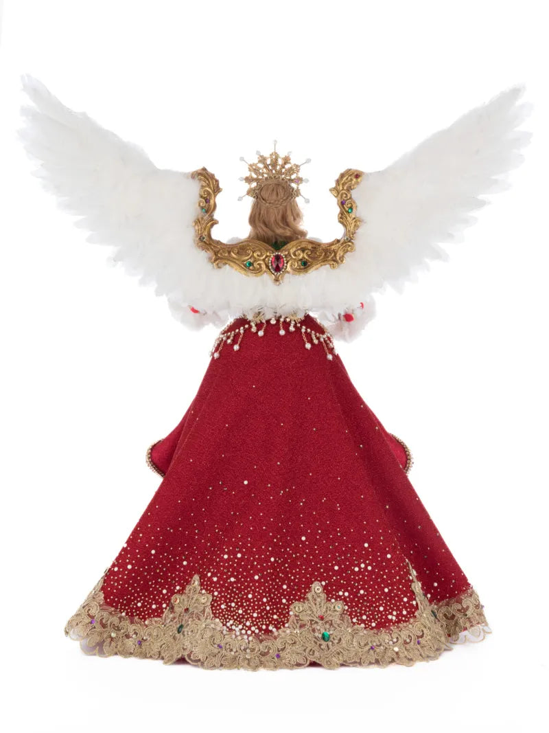 Katherine's Collection Christmas Ball Angelina Tree Topper Katherine's Collection Angel Tree Topper