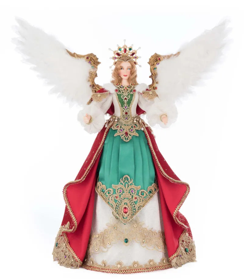 Katherine's Collection Christmas Ball Angelina Tree Topper Katherine's Collection Angel Tree Topper