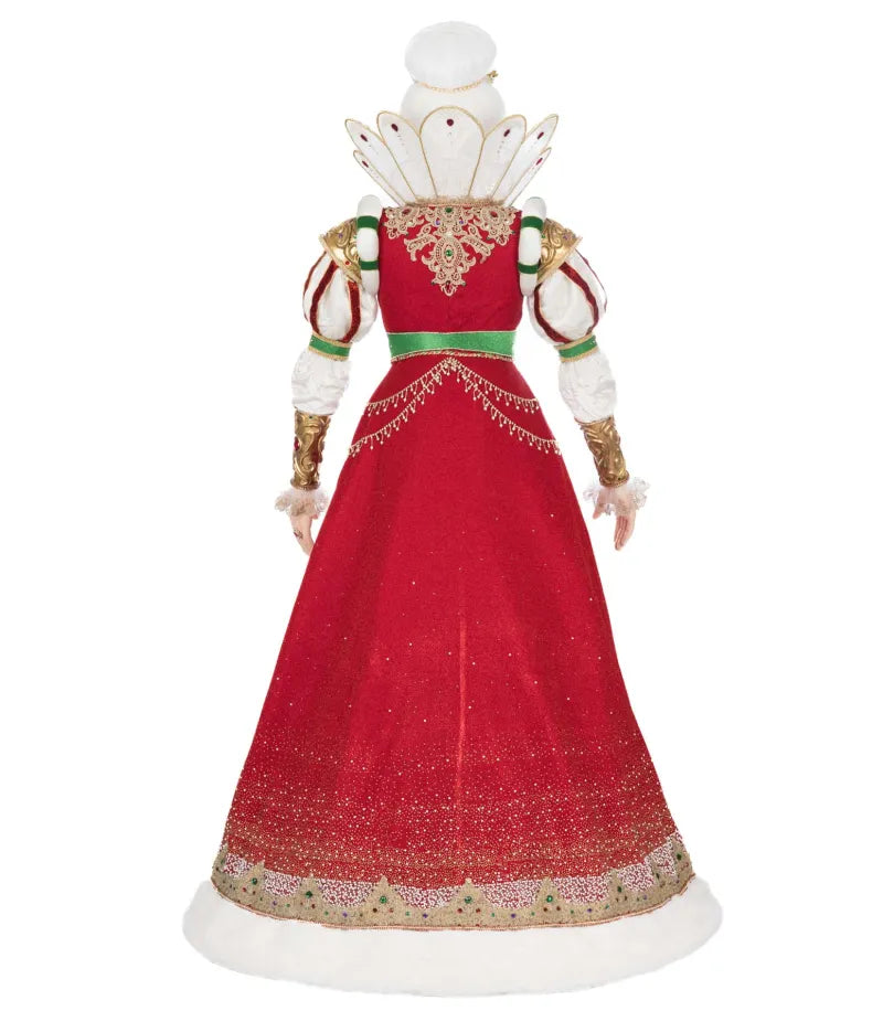 Katherine's Collection Christmas Life Size Queen Noelle Claus Of The North Pole Katherine's Collection Royal Christmas Ball Life Size Mrs. Claus