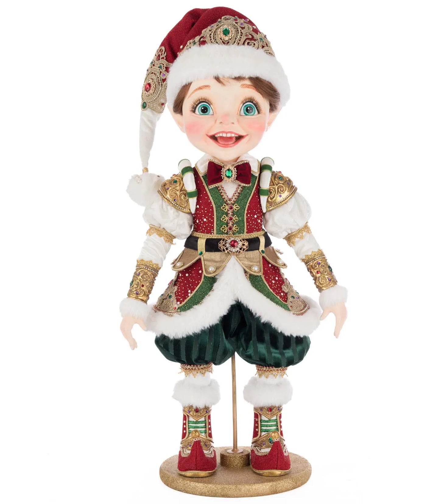 Katherine's Collection Christmas William Wintersnap Elf Doll Katherine's Collection Royal Christmas Ball Elf