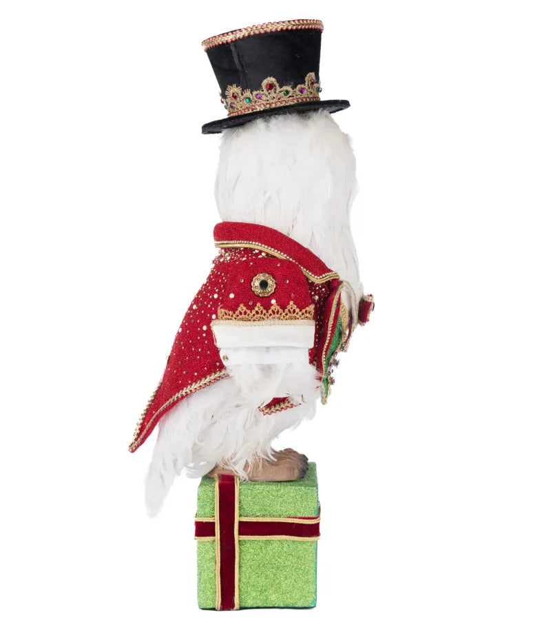 Katherine's Collection Christmas Ball Owl Tabletop Katherine's Collection Royal Christmas Ball
