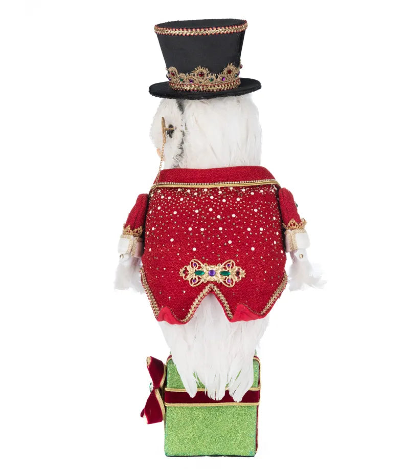 Katherine's Collection Christmas Ball Owl Tabletop Katherine's Collection Royal Christmas Ball