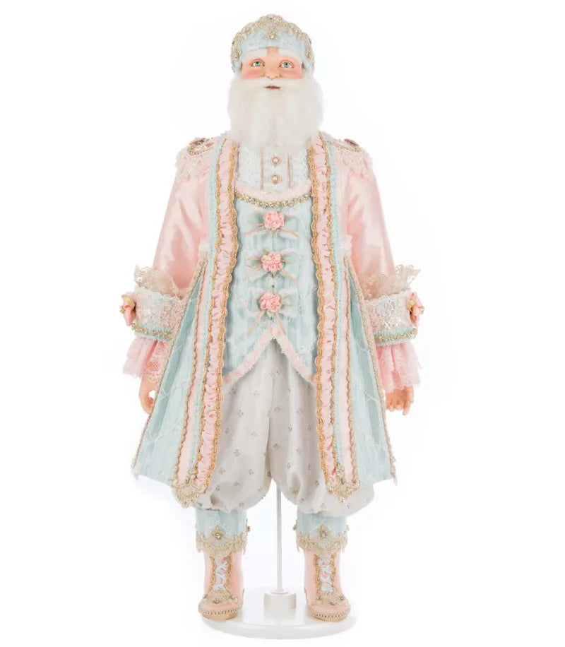 Katherine's Collection Christmas Joyeux Pere Noel Santa Doll Katherine's Collection Santa Claus