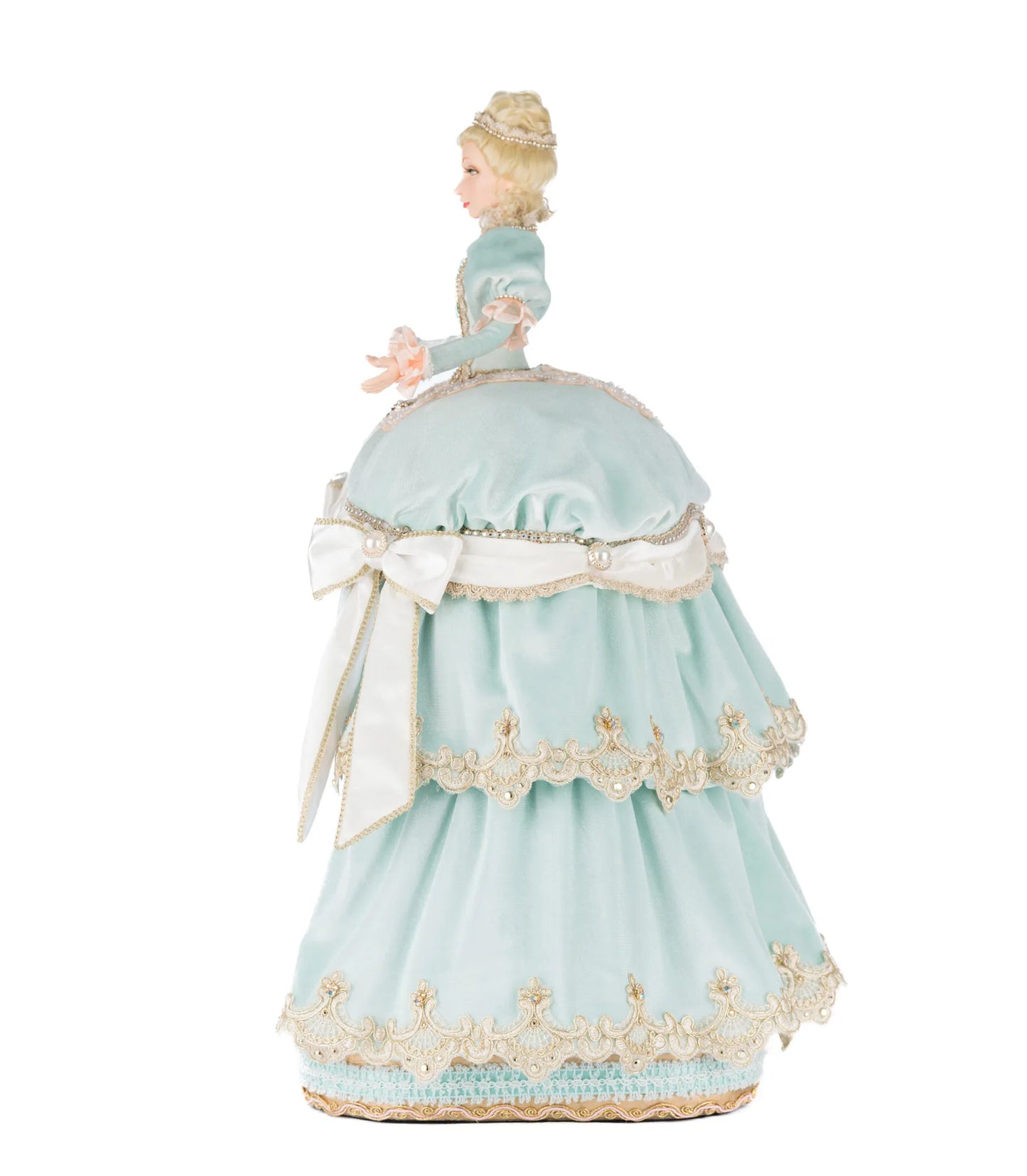 Katherine's Collection Christmas Joyeux Grande Dame Server Katherine's Collection Lady Dessert Server