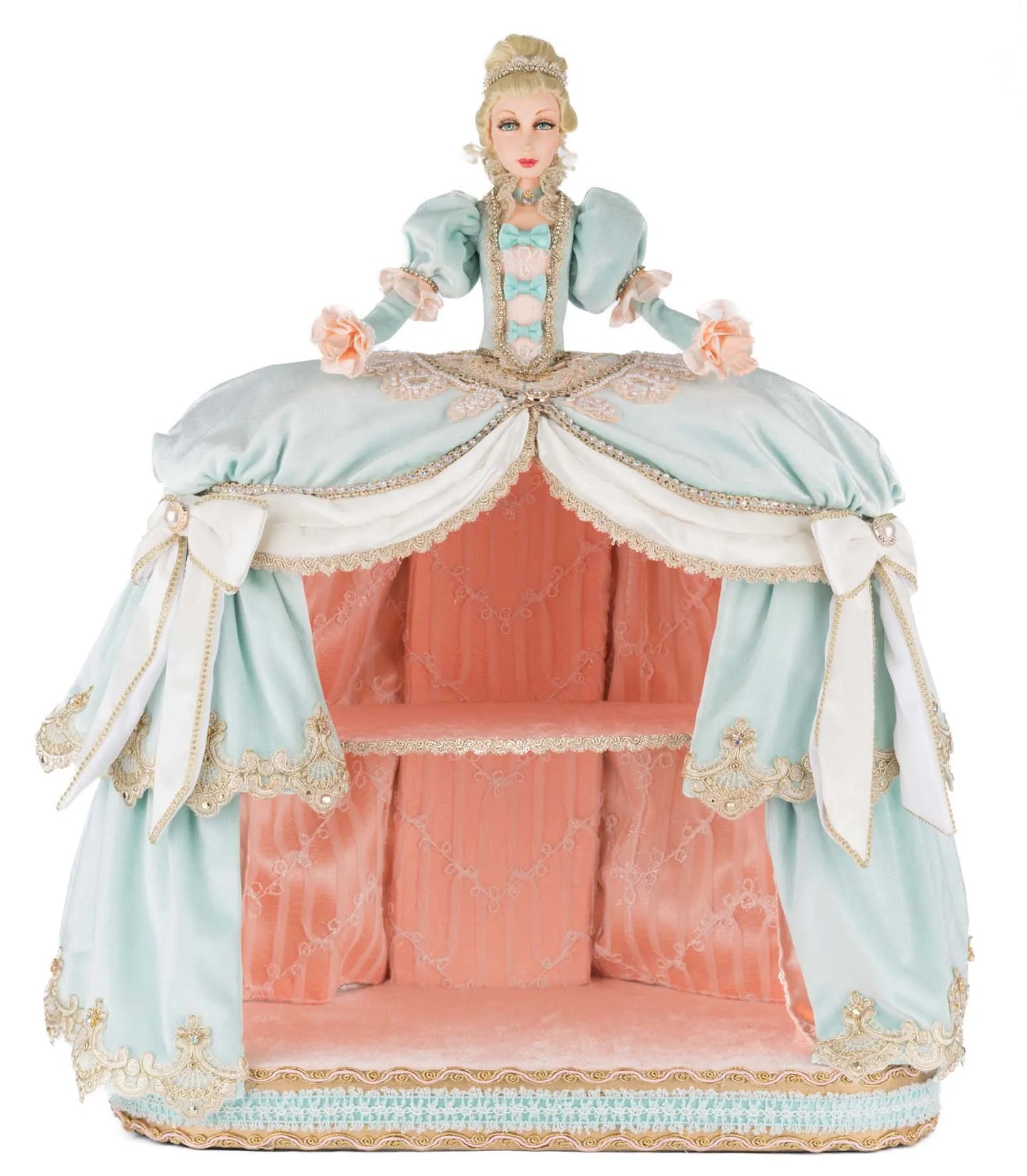 Katherine's Collection Christmas Joyeux Grande Dame Server Katherine's Collection Lady Dessert Server