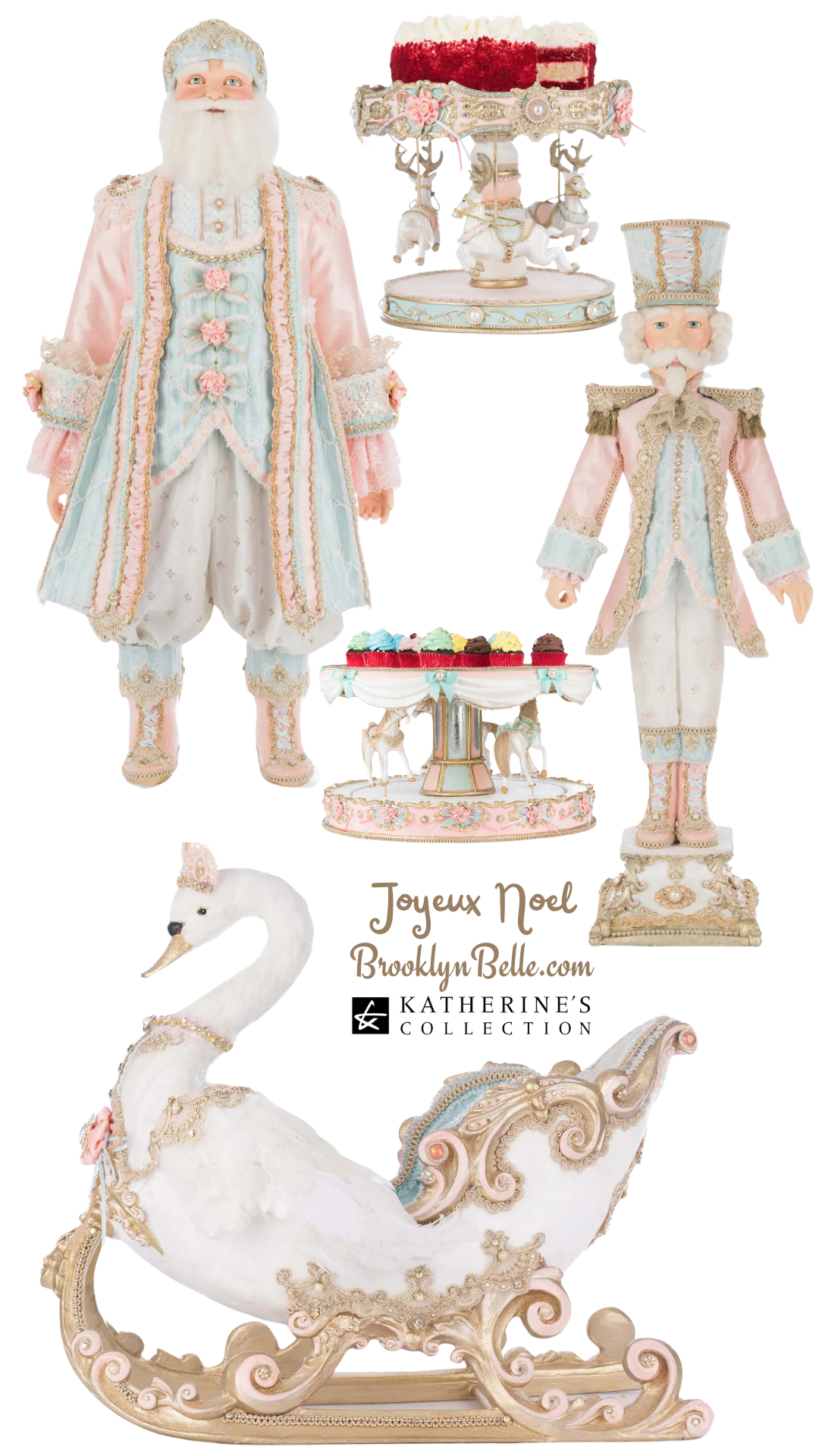 Katherine's Collection Christmas Joyeux Noel Odette de la Fontaine Limited Edition Swan Doll Katherine's Collection Lady Swan
