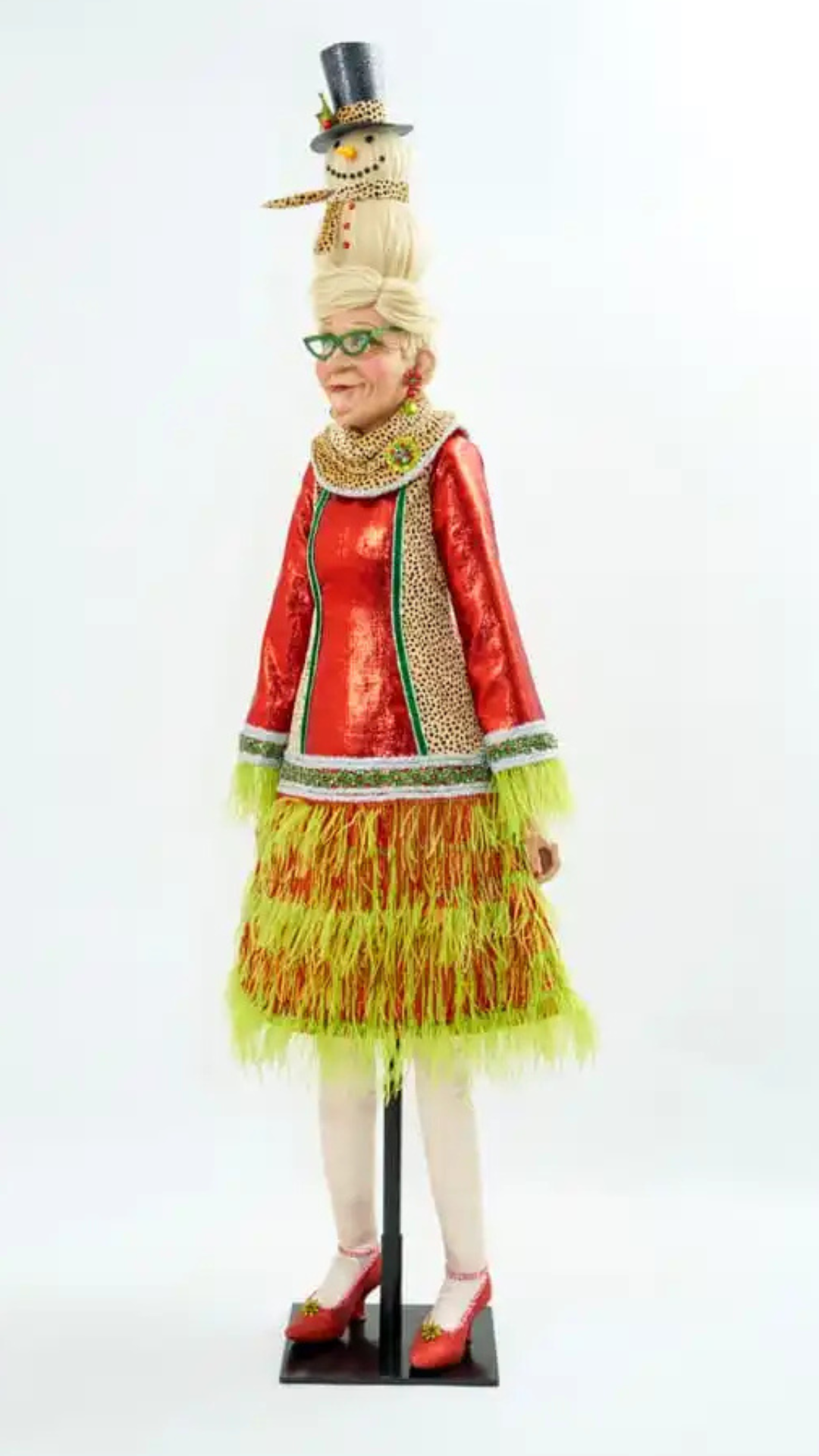 Katherine's Collection 40" Kitschy Mae Doll Christmas Decor Katherine's Collection Kitschy Christmas