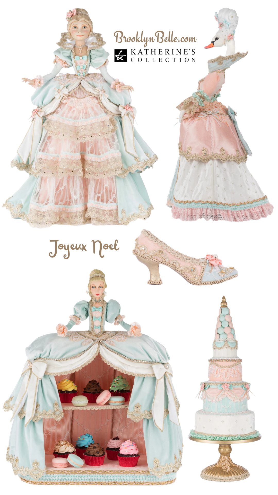 Katherine's Collection Christmas Joyeux Noel Odette de la Fontaine Limited Edition Swan Doll Katherine's Collection Lady Swan