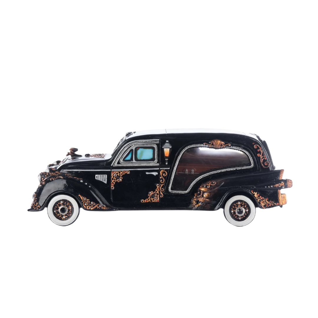 Katherine's Collection The Macabre’s Cursed Hearse Katherine's Collection Halloween Hearse Decoration