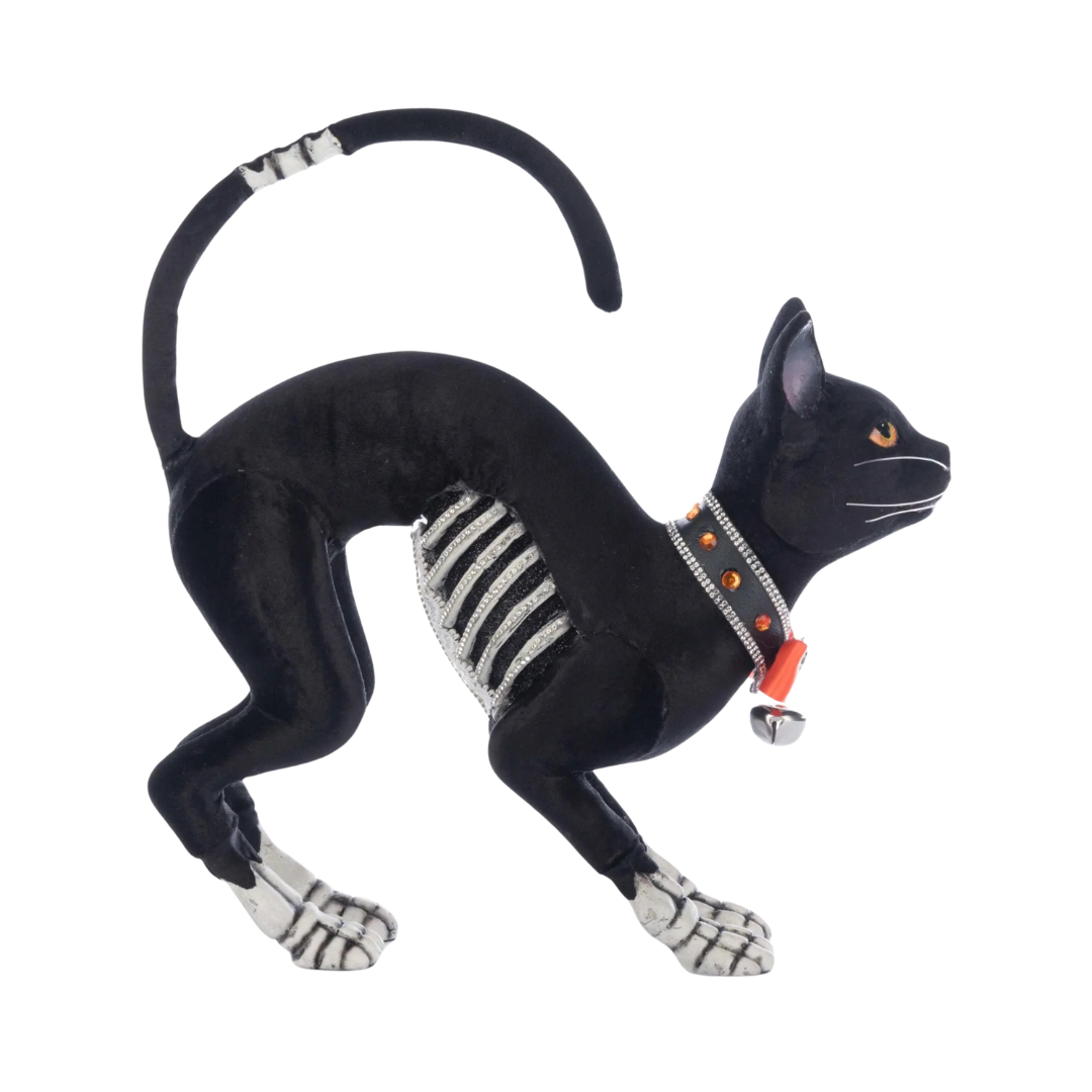 Katherine's Collection Skin the Cat Katherine's Collection Halloween Cat Decor