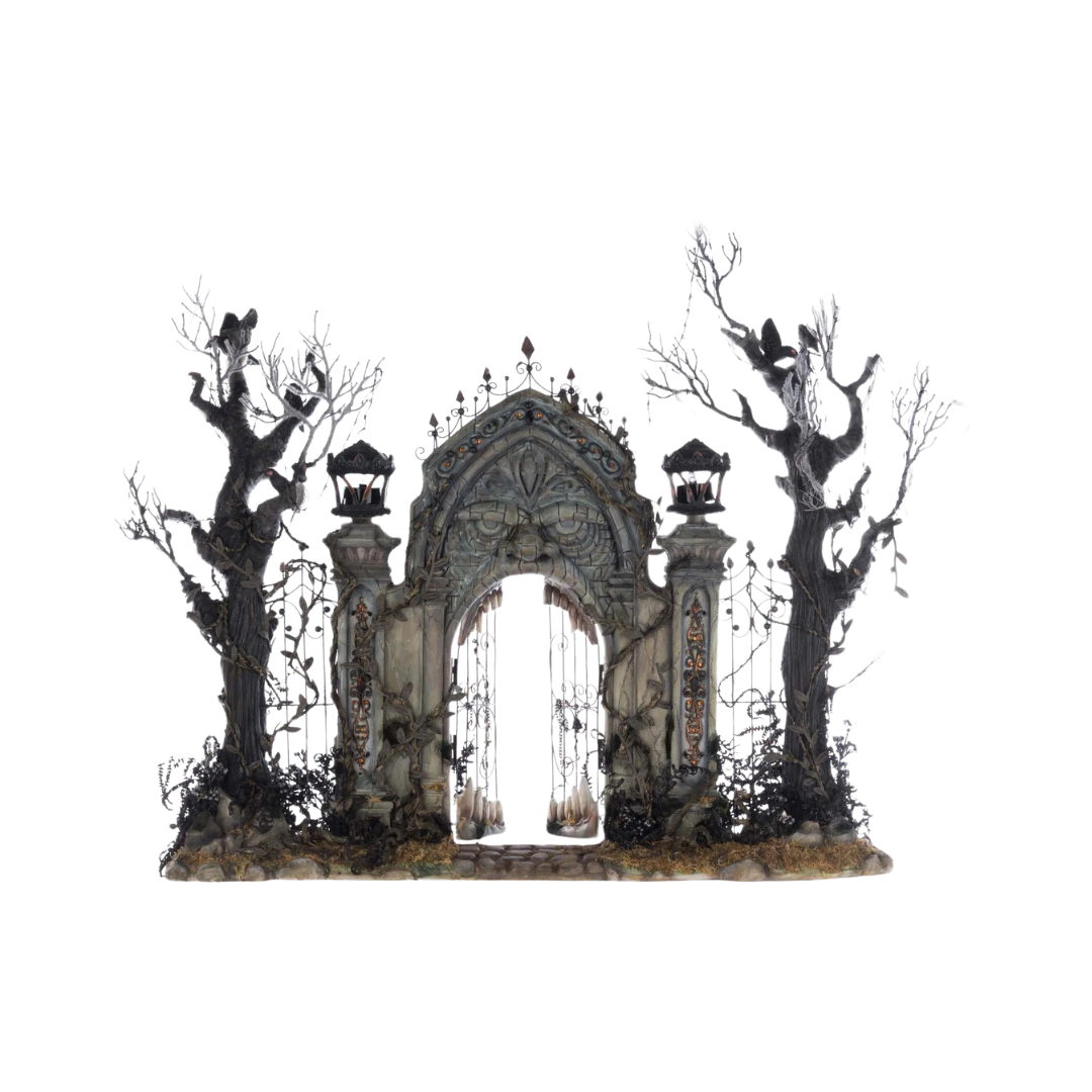 Katherine's Collection Macabre Mansion Gates Katherine's Collection Halloween Decoration
