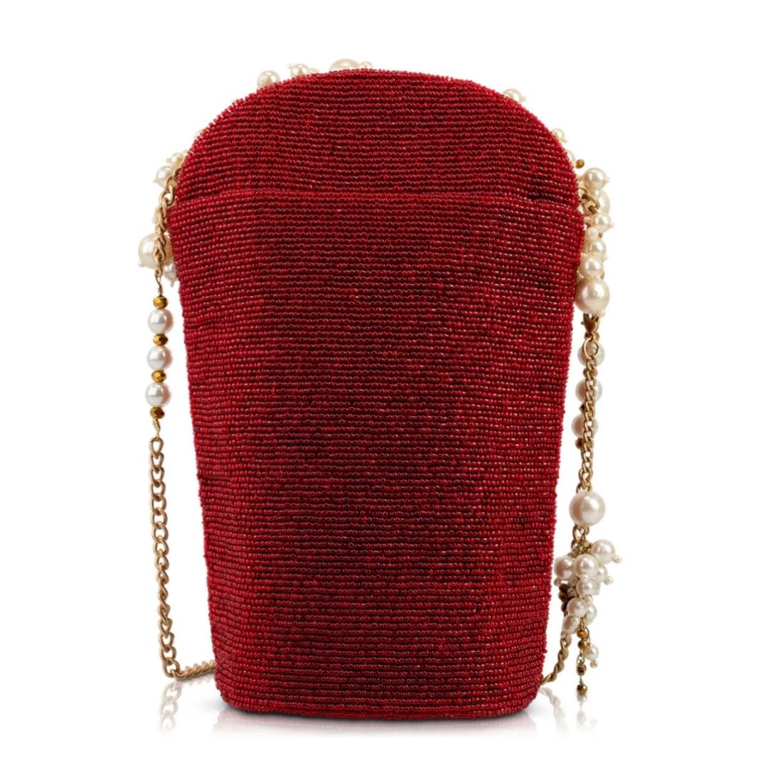 Mary Frances Movie Night Crossbody Handbag Mary Frances Popcorn Handbag