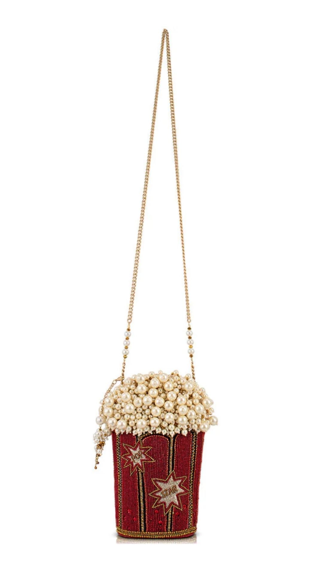 Mary Frances Movie Night Crossbody Handbag Mary Frances Popcorn Handbag