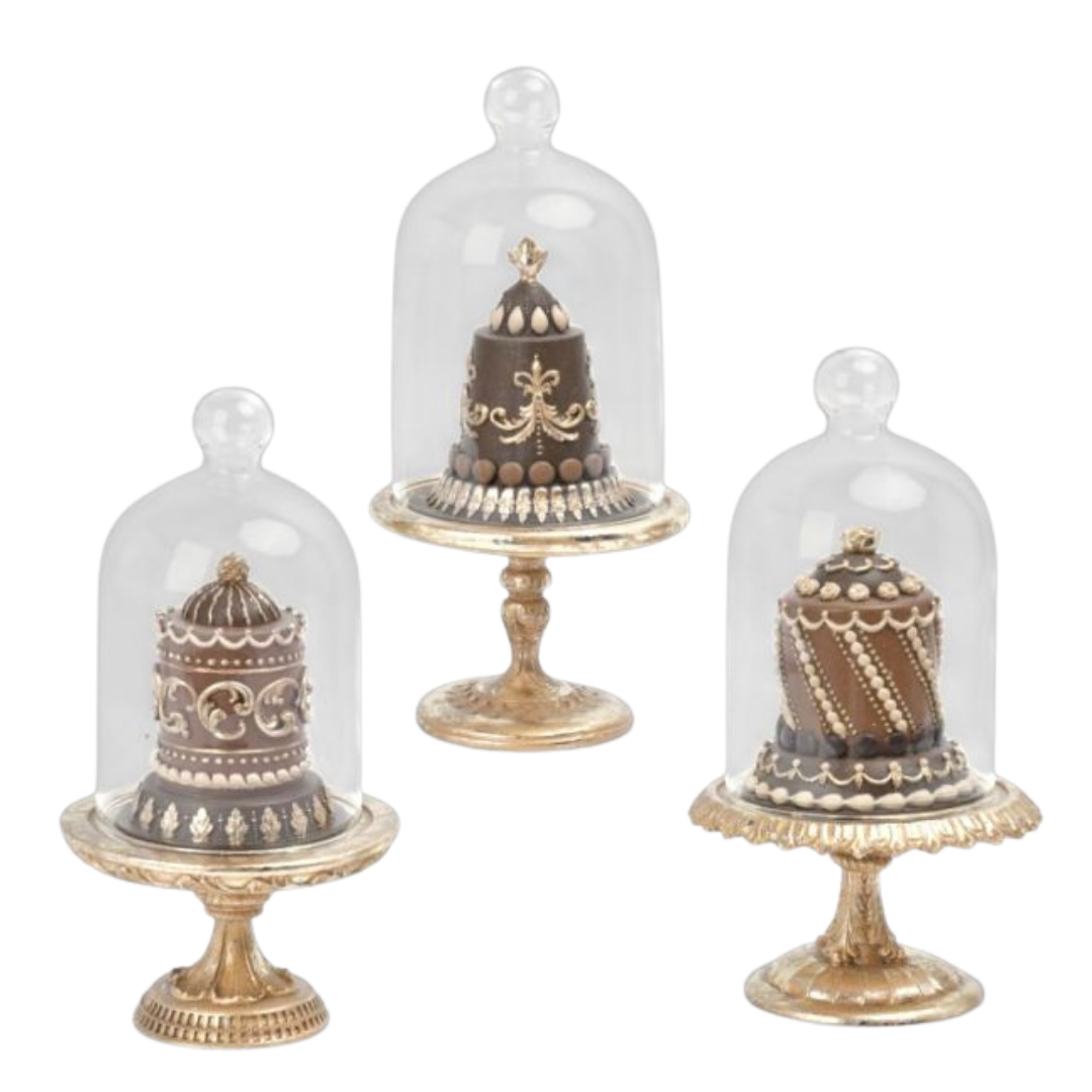 December Diamonds Chocolate Mocha Teired Cake Le Chocolat Collection