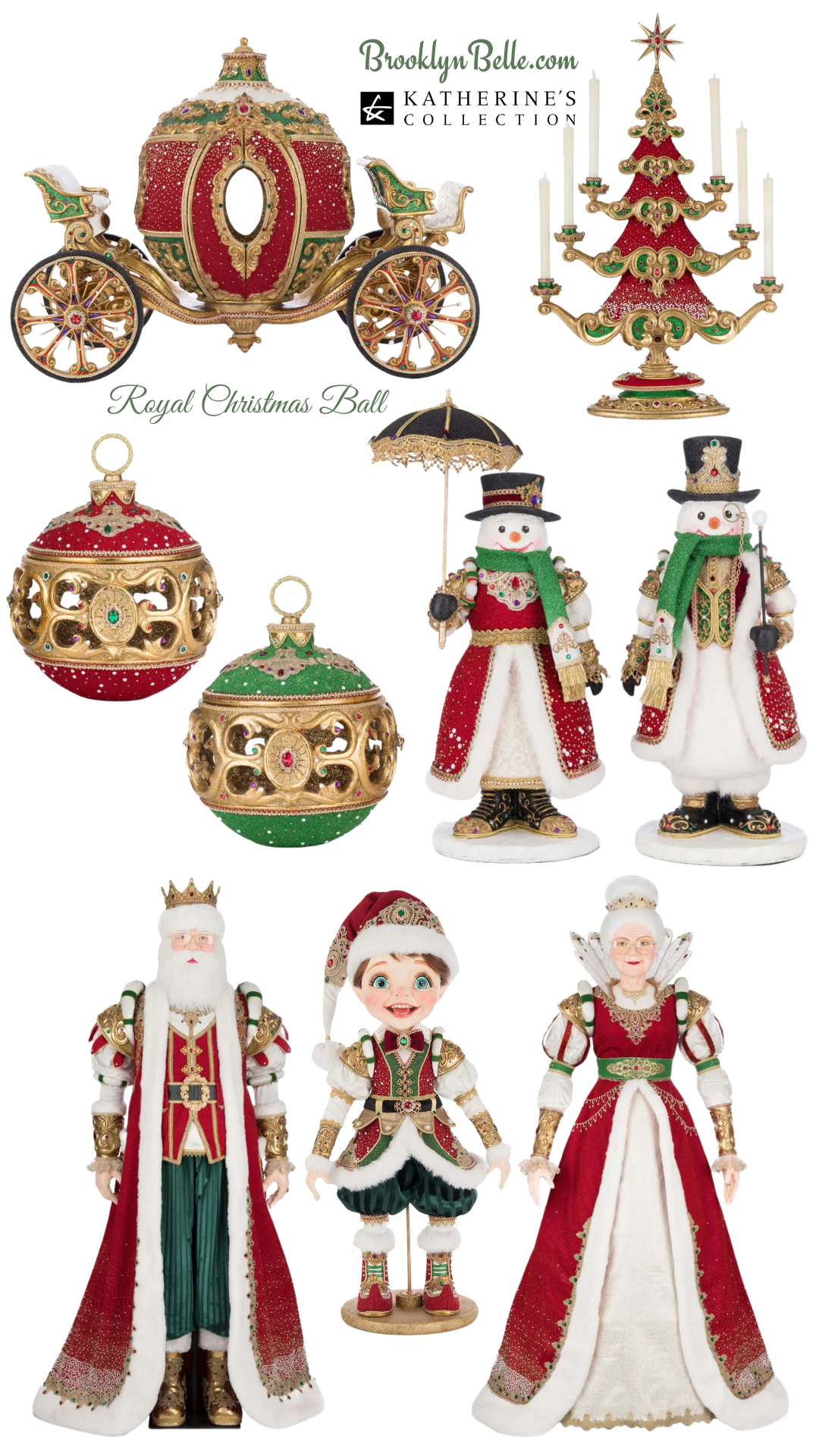Katherine's Collection Royal Christmas Ball Nutcracker Set of 2 Votive Katherine's Collection Nutcrackers