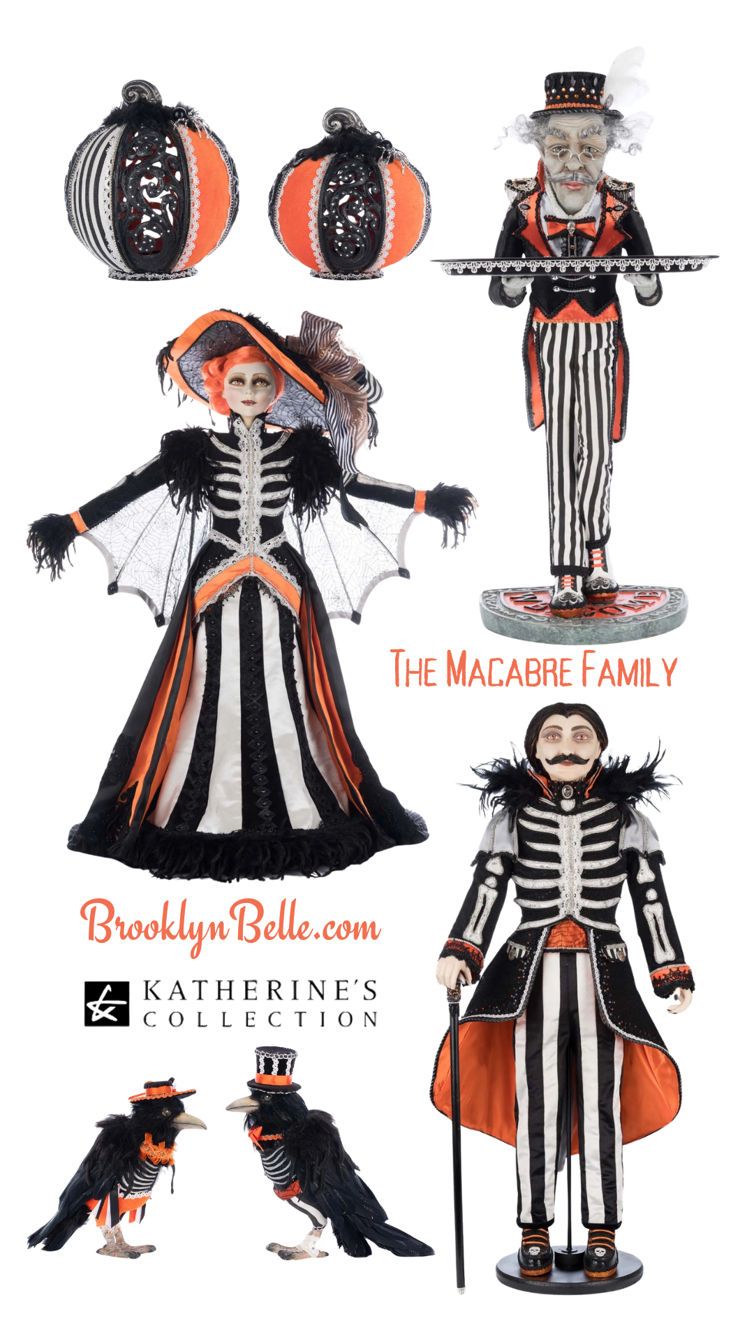 Katherine's Collection Shallow Grave Fishbowl Katherine's Collection Halloween Skeleton Fish In Bowl